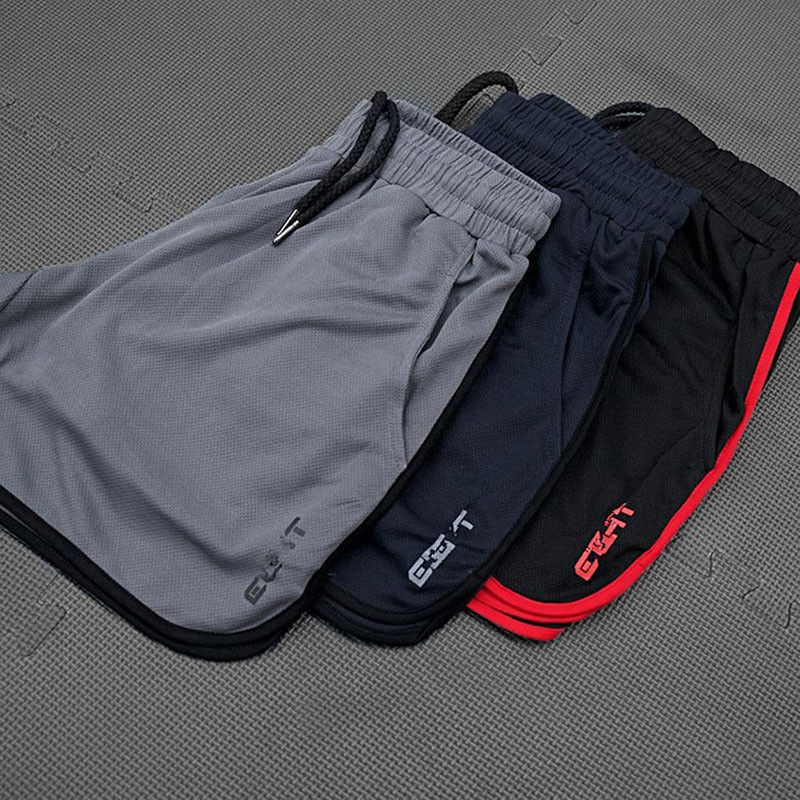 Men Solid Beach, Casual, Breathable, Sweat, Sports, Cycling, Fitness, Running, Gym Training Shorts.