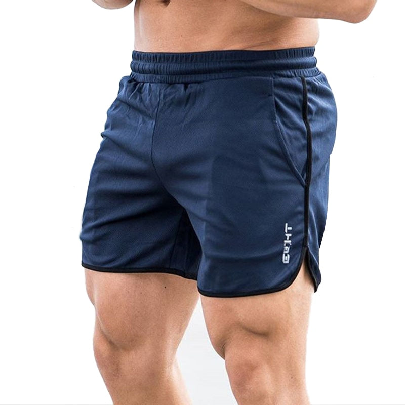 Men Solid Beach, Casual, Breathable, Sweat, Sports, Cycling, Fitness, Running, Gym Training Shorts.